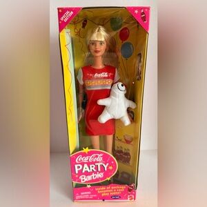 VINTAGE 1998 COCA COLA PICNIC SPECIAL MATTEL BARBIE DOLL NIB